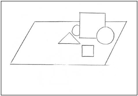 素描构图图片 素描构图图片